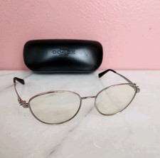 Coach HC5088 9001 Silver 51-16-135 Eyeglass Frames Metal Oval Frames With Case