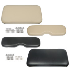 Golf Cart Front Seat Cushion Set For EZGO Medalist TXT 1993-2013 Incl. Hardware