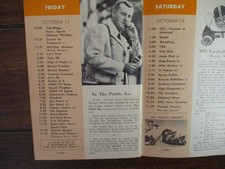 1967 CHBC-TV (Canadá) Teleguide TV Mag (Warner Troyer/Peyton Place/Dorothy Malone