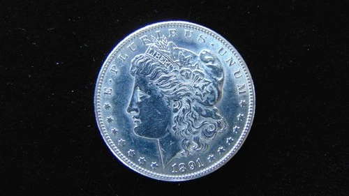 1891 S Morgan Silver Dollar $1 Choice BU Coin #91
