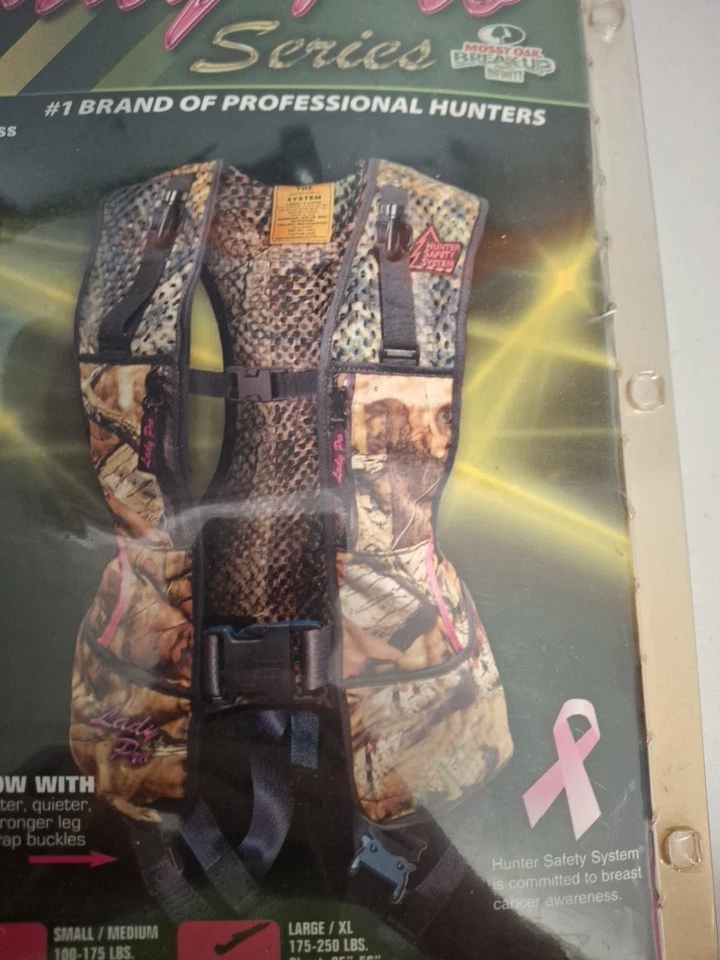Lady Pro Series Mossy Oak Break Up Infinity Large/XL Hunter Safety System... - Image 4 of 4