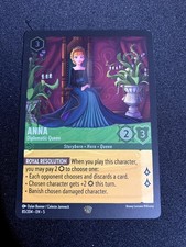 Anna - Diplomatic Queen 85/204 Legendary Shimmering Skies Lorcana Near Mint