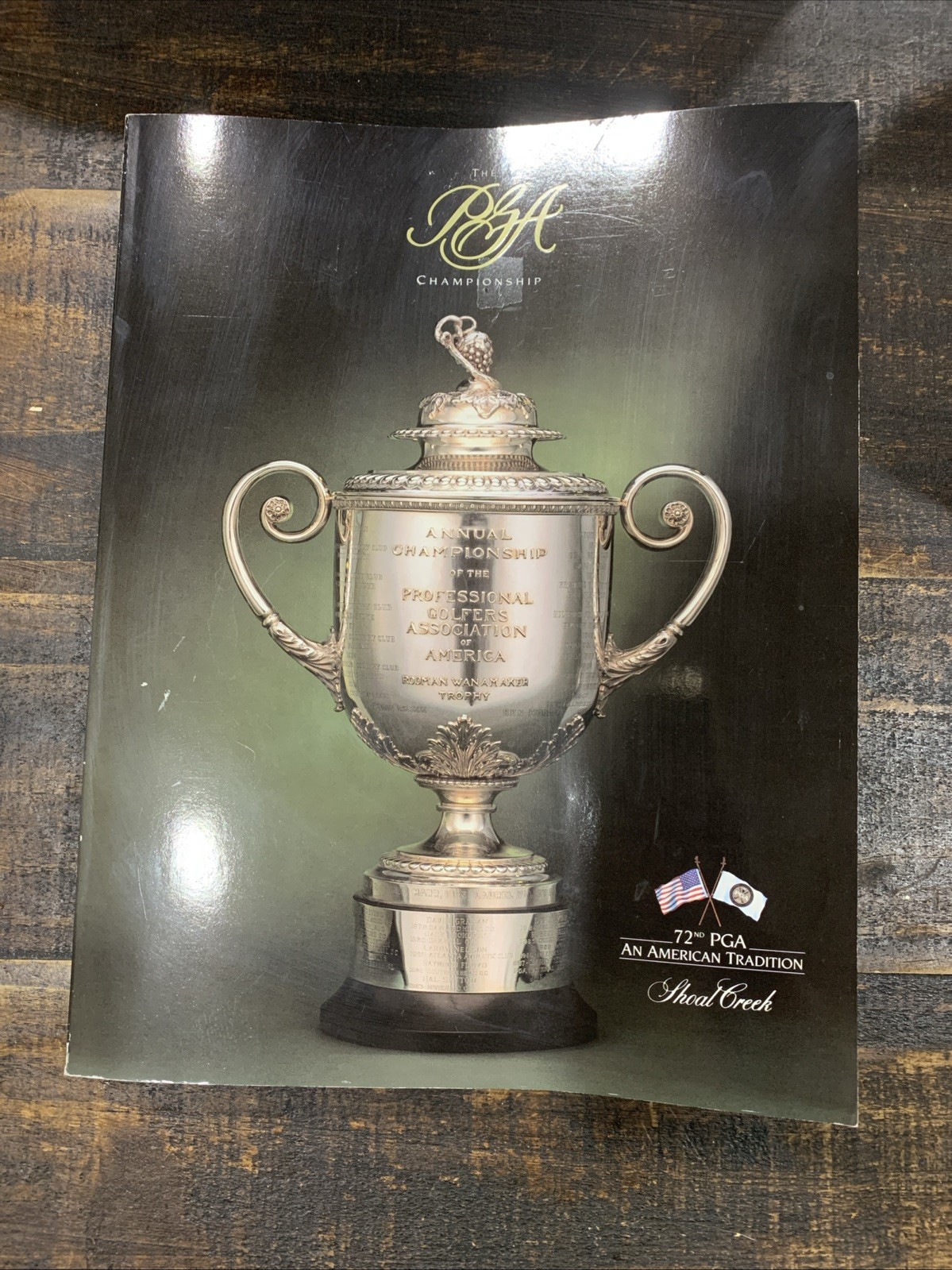 72nd PGA Championship Program Annual 1990 Shoal Creek Golf Course Wayne Grady