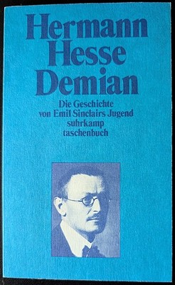 Hermann Hesse: Demian - Suhrkamp Taschenbauch 206, Erste Auflage 1974