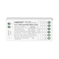 FUT037W+ Miboxer 3 in 1 LED Strip Light Controller DC12-24V,Smartphone APP Co...
