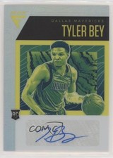 2020-21 Panini Flux Rookie Signatures Silver Prizm Tyler Bey #FRS-TYB Auto 2u6