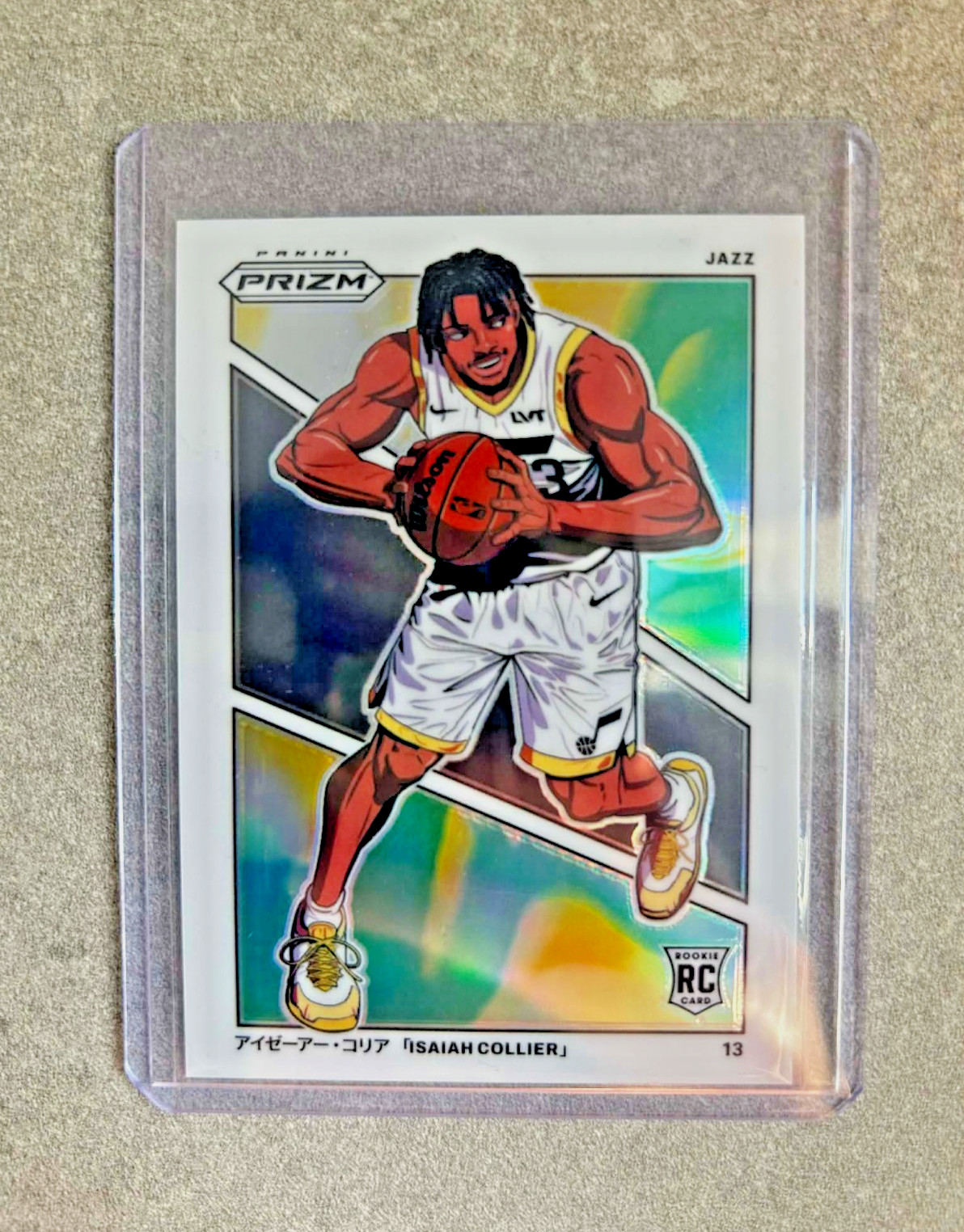 2024/25 Panini Prizm Isaiah Collier Manga RC #2 SSP Case Hit
