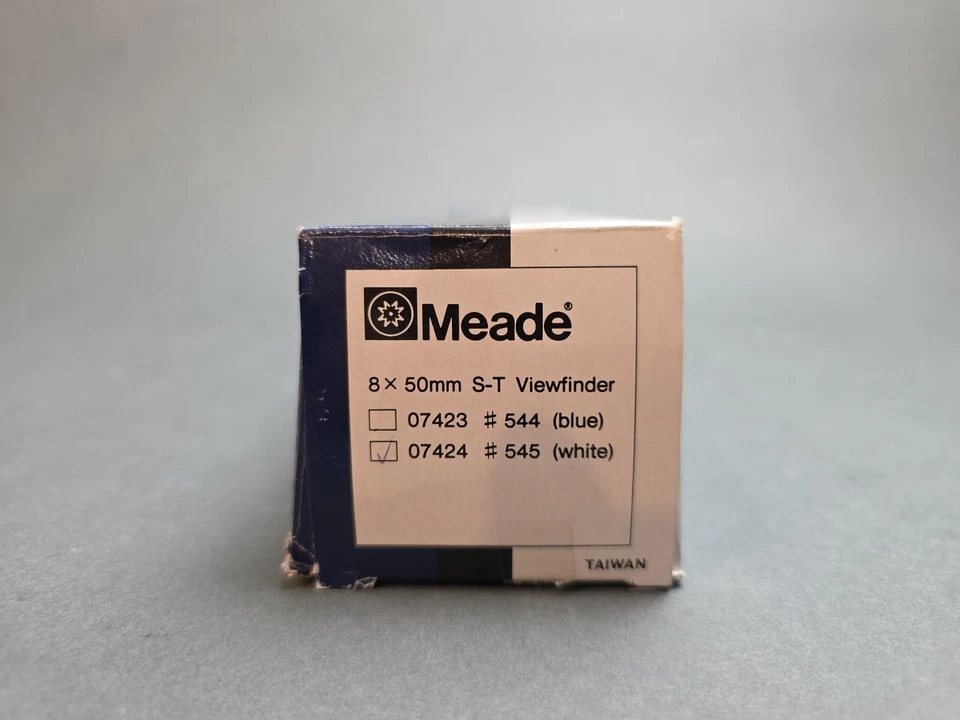 Visor Meade 8 x 50 mm S-T 07424 #545 - Blanco - Nuevo en caja Foto 4 de 4