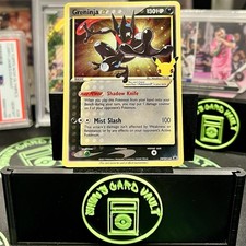【PSA7】ゲッコウガ　ゴールドスター　プロモ　SWSH/144 25周年 渦巻 ゲッコウガ / Greninja Gold Star - SWSH144 - Promo (25th