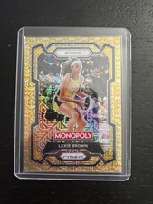2024 Panini Prizm Monopoly WNBA - Lexie Brown #41 Millionaire Gold Mojo Prizm...