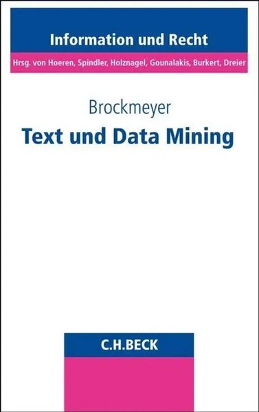 Text Und Data Mining | Henning Brockmeyer | Deutsch | Taschenbuch | Xxxiv | 2022-image