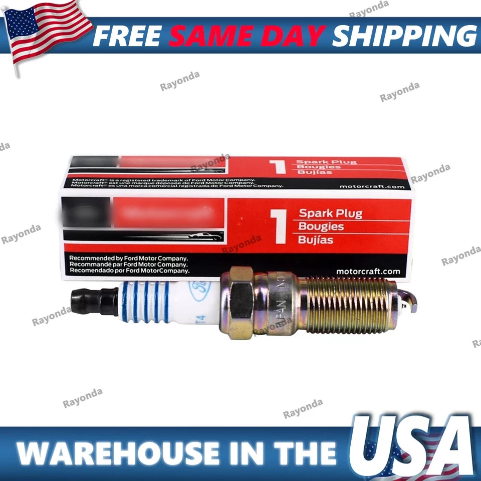 6 piezas SP580 OEM bujía de iridio CYFS12YT4X para Ford Motorcraft SP534 SP580X Foto 4 de 4