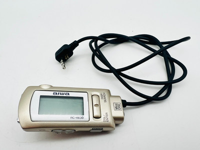   AIWA RC-HX30 MiniDisc MD Remote Controller inkl. Sony Kopfhörer funktioniert