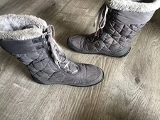 Columbia Womens Size 9.5 Minx II Mid Gray Insulated Snow Boots Winter BL1585-051