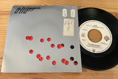 7'' OST A-Ha Aha - James Bond : The Living Daylights (2 Song) WEA gimmick sl StoC