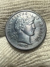 1912 Barber Dime, Very Lustrous Gem BU++ Original High