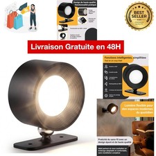 Proxinova Applique Murale LED Rechargeable Sans Fil Tactile 360° Salle de Bain