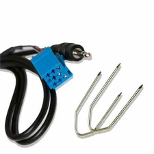 Blaupunkt iPod Car Radio Aux Input Adaptor Mini ISO Blue 3.5mm Jack & Keys