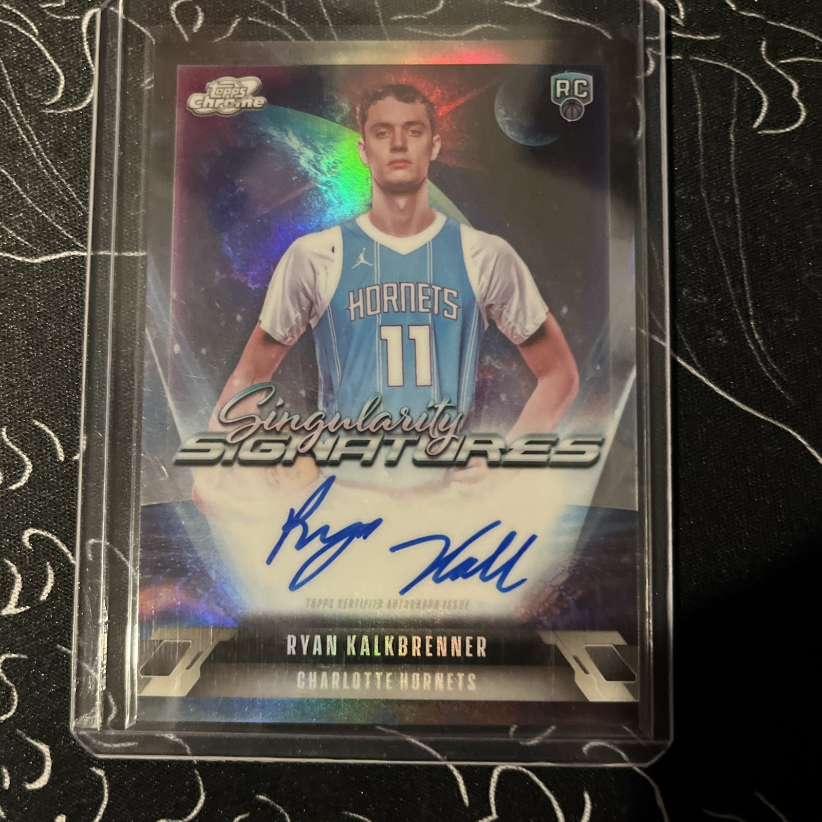 2025-2026 Topps Cosmic Singularity Signatures Ryan Kalkbrenner SS-RK Rookie Auto