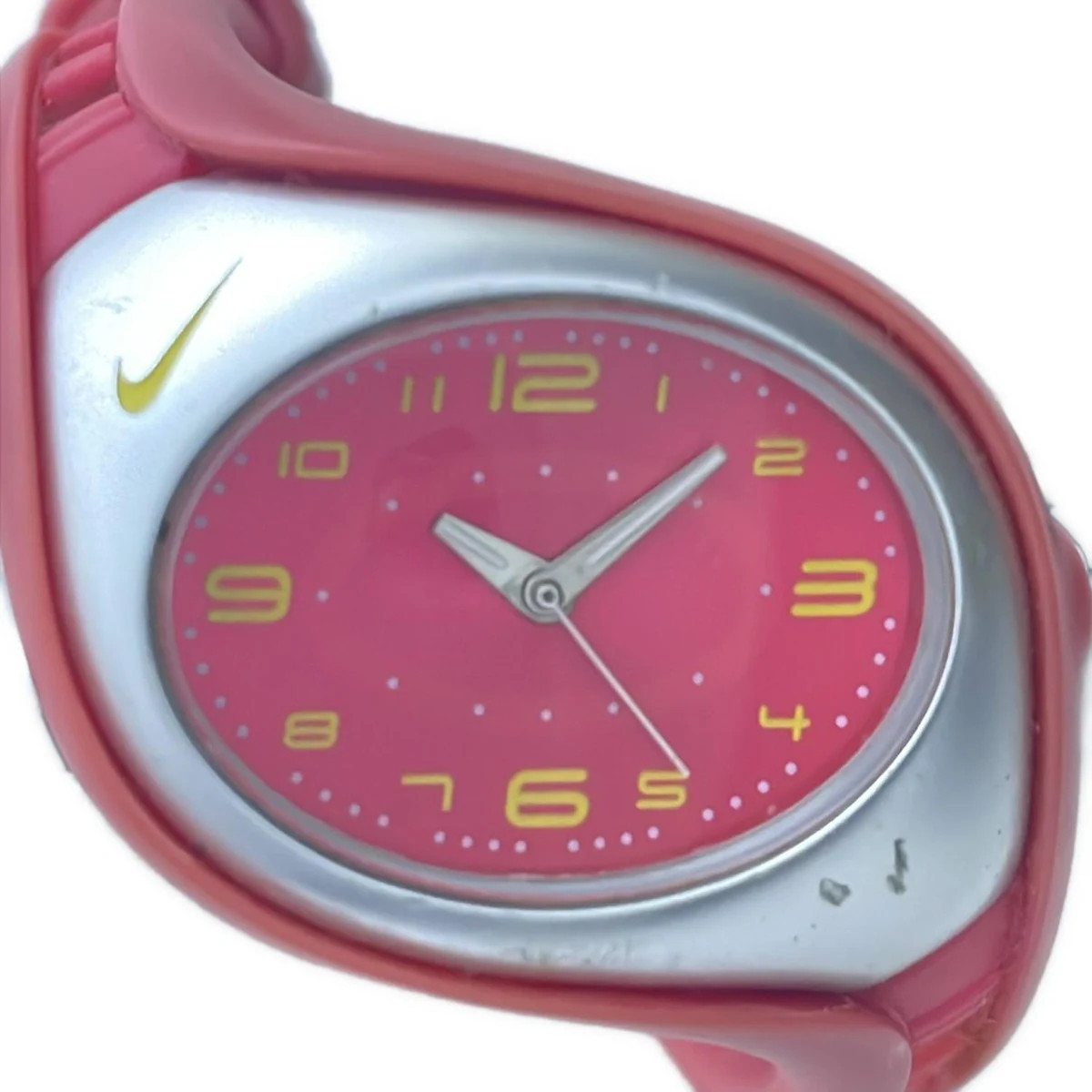 【希少】NIKE triax WK0004 PC21-N001 ピンク 腕時計 希少】NIKE triax WK0004 PC21-N001 ピンク 腕時計 - メルカリ