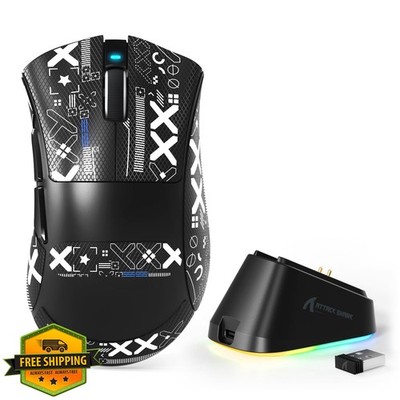 MAMBASNAKE V3 PRO Black Wireless Mouse Grip Tape