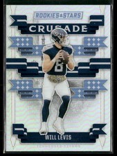 2024 Panini Rookies & Stars #C-WLS Will Levis Crusade Silver Tennessee Titans