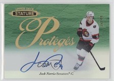 2020-21 Upper Deck Stature Proteges Green 36/49 Josh Norris #P-39 Auto 03uh
