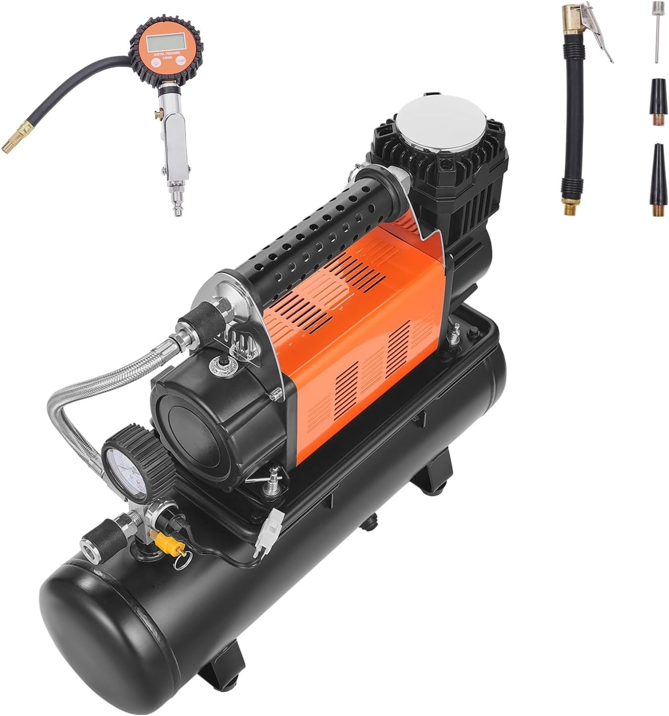 6l Tank 6.35cfm Portable Tire Inflator 150psi Offroad