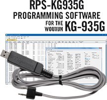 RT Systems Programming Cable + Software For Wouxun KG-935G / KG-935G Plus