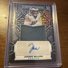 2024 Panini Obsidian - Rookie Jumbo Jersey Autographs Johnny Wilson 241/299