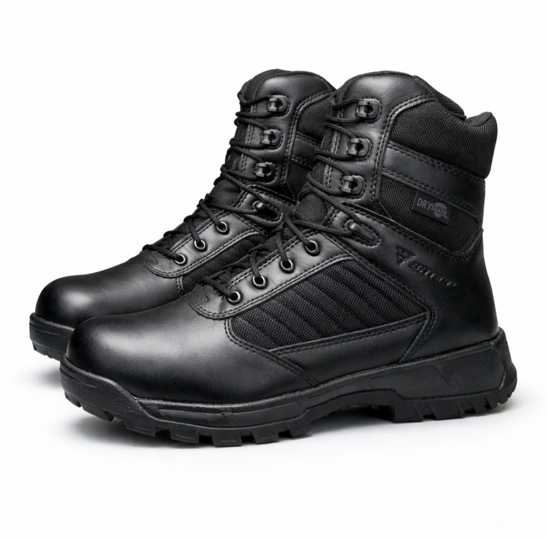 S 8.5 Ew Black Dryguard Waterproof Side Zip Duty
