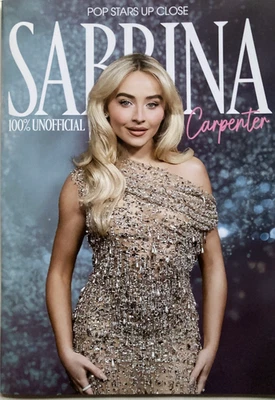 SABRINA CARPENTER 2025 POP STARS UP CLOSE LARGE FORMAT Magazine / NEW