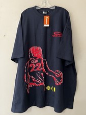 Caitlin Clark Indiana Fever Round21 Draft Night Navy T Shirt Size 3XL WNBA