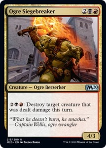 Ogre Siegebreaker 215/280 Core Set 2020
