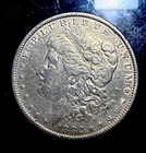 1882 Morgan Silver Dollar $1 90% Silver Philadelphia