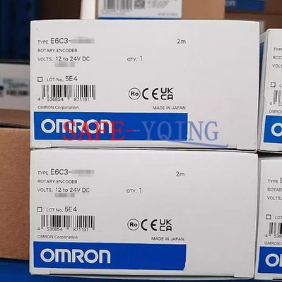 One Omron E6C3-AG3C 256P absolute encoder New