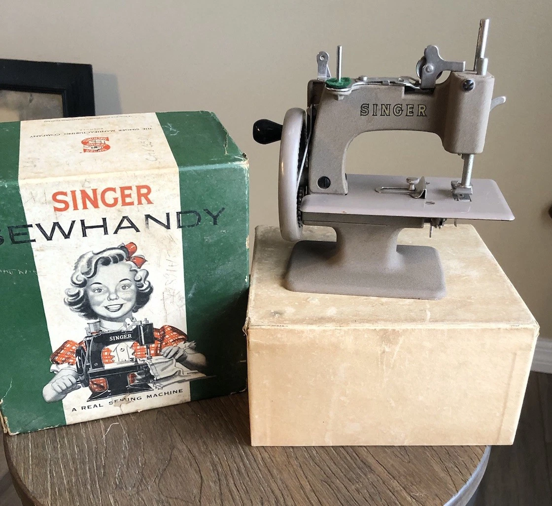SINGER Childrens Machine Sewing Mini 20 Model Handy Sew Singer -1934 1910 子供用ミシンシンガー日本製 sewhandy アンティーク雑貨