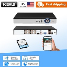 H2.65 5MP Security Recorder DVR Surveillance with 500G HDD TVI/TVI,/AHD/ Kits