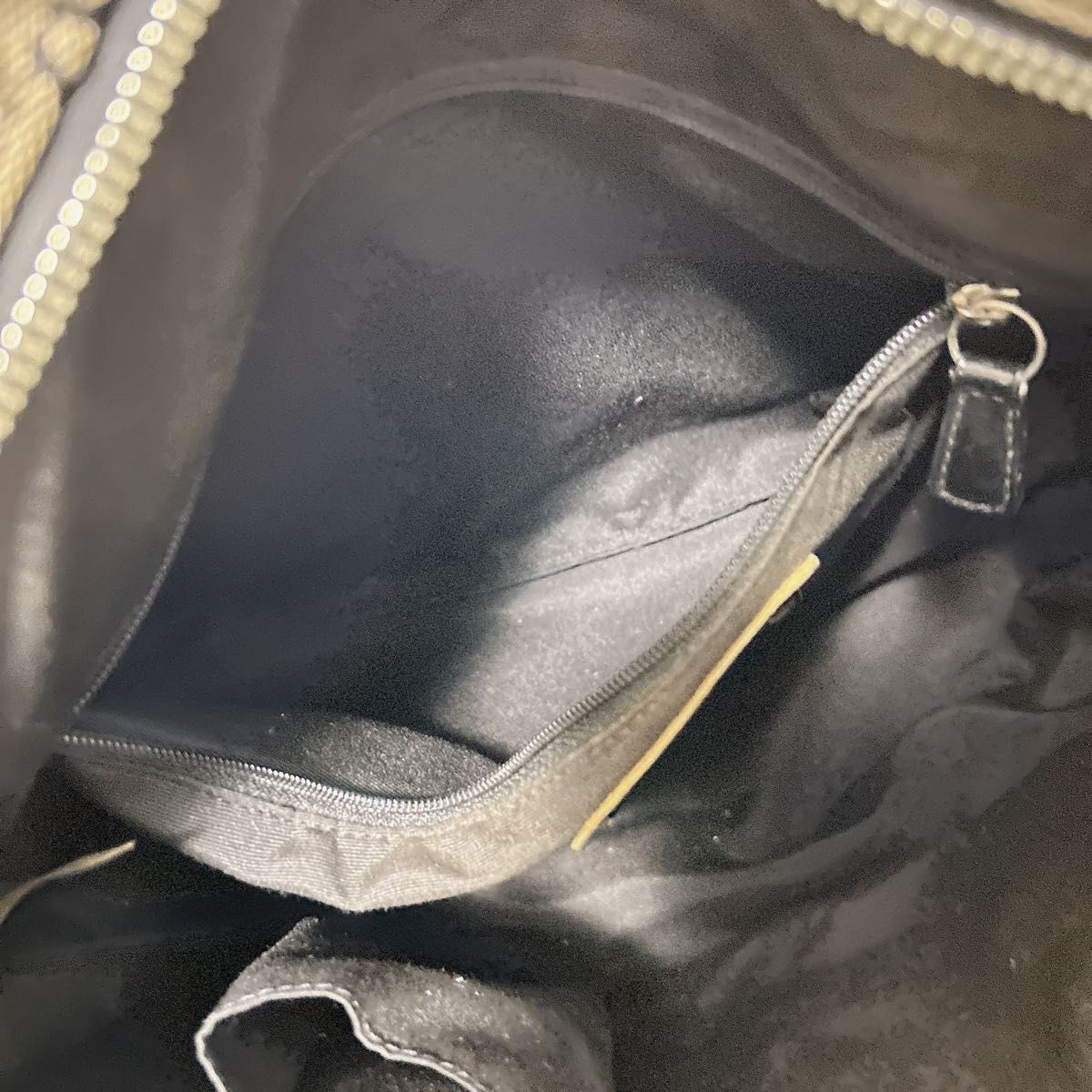 COACH Signature Tote Bag Handbag Leather Canvas Shoulder Brand Bag Black Everyda thumbnail 12