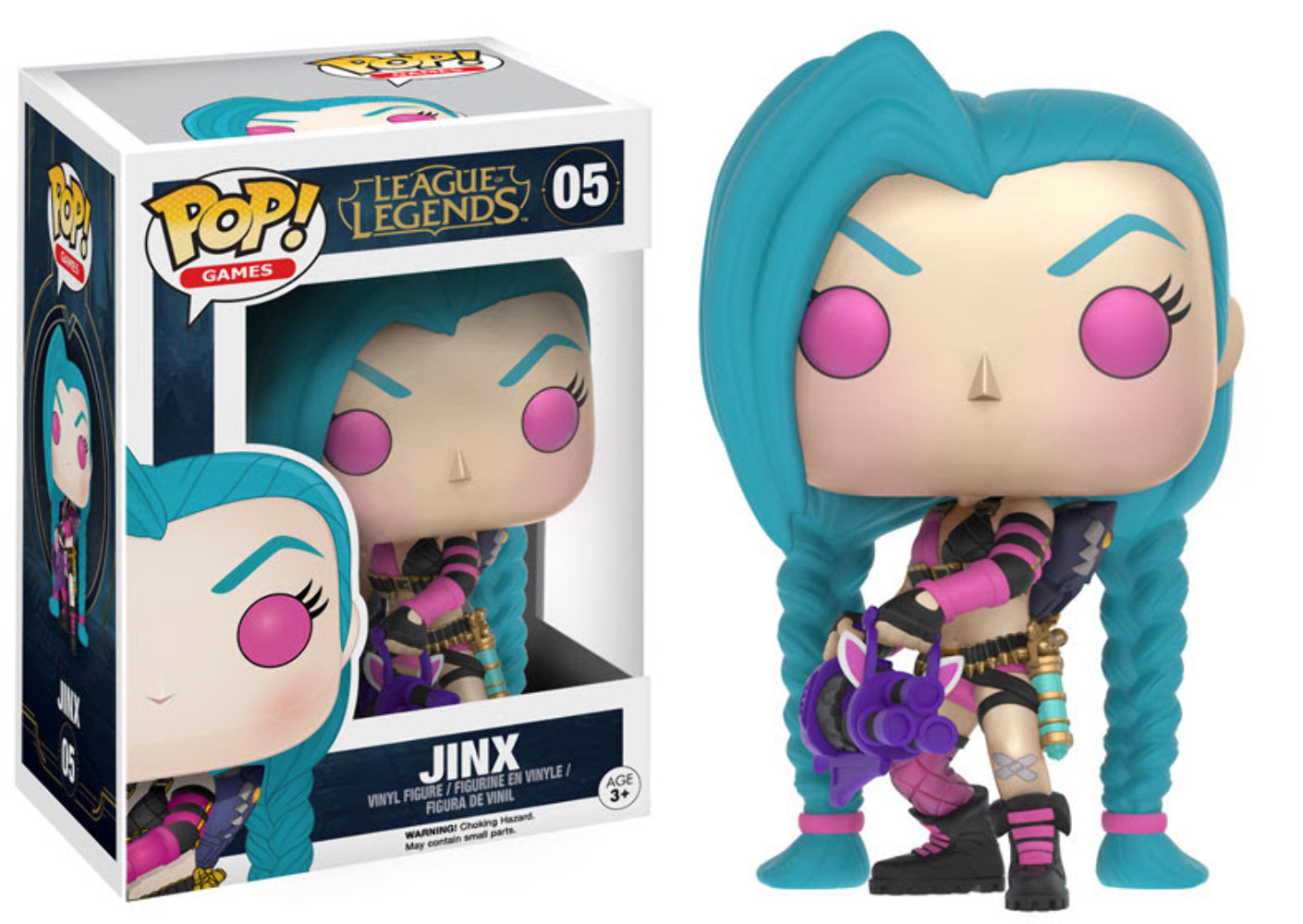 Funko POP! Juegos: League of Legends - Jinx #05