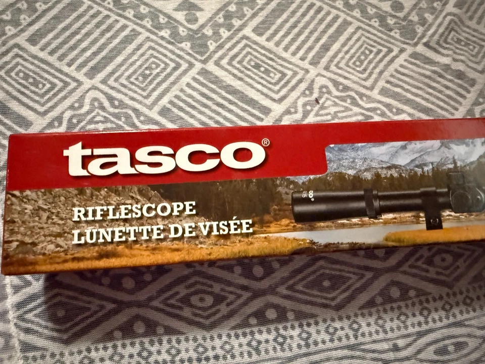 Mira para rifle Tasco Rimfire 4x15 mm retícula negro mate 30/30, tubo de 3/4" RF4X15 Foto 4 de 4