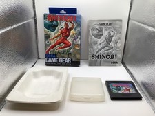 Shinobi First Release No ESRB Sega Game Gear, 1991 CIB Complete with/Manual