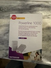 NETGEAR PL1000-100UKS PL1000 Powerline 1000 Mbps 1 Gigabit Ethernet Port