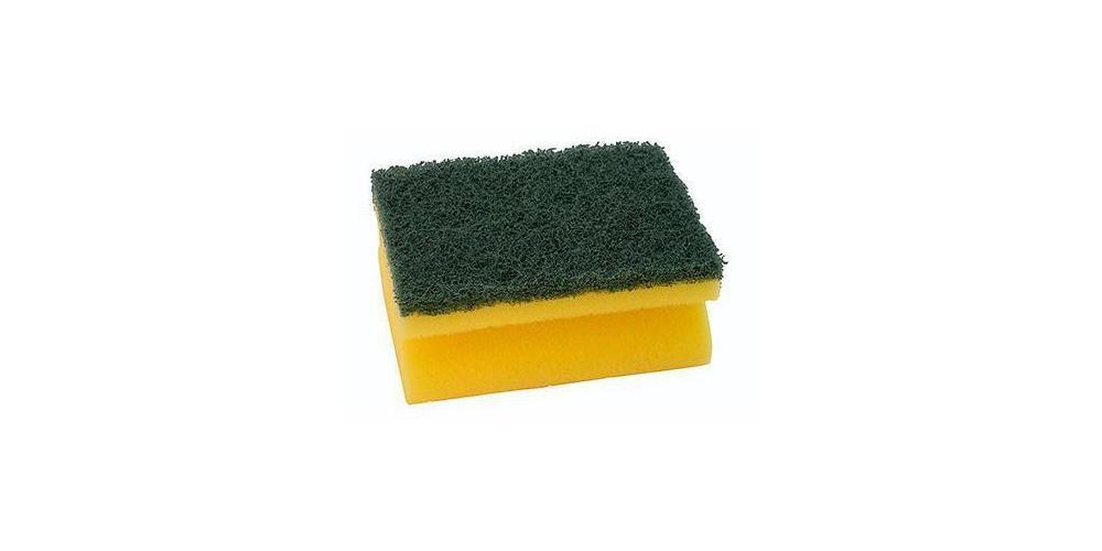 Нейтральная посуда Reinigungsschwamm 7 x 9,5 x 4 см (В x В x Г) из полиуретана/полиэтилена...