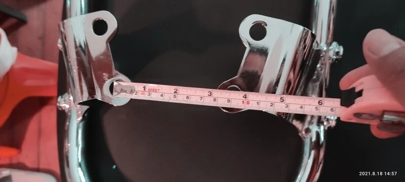 Backrest Sissy Bar+Rack+Grab for Triumph T100 T120 Street Twin Scrambler 17-23 - Image 4 of 4