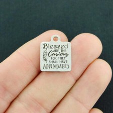 Blessed Stainless Steel Charms - are the curious for... - BFS013-4444