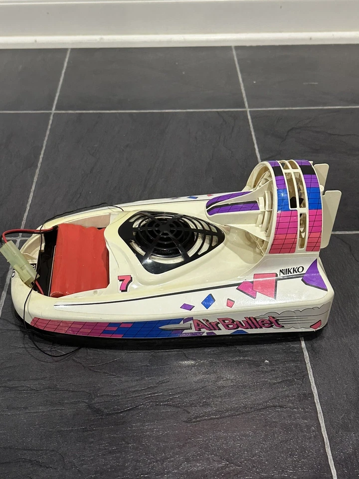 Vintage Nikko Radio Control Air Bullet Hovercraft Vehicle RC Boat UNTESETED - Image 3 of 4