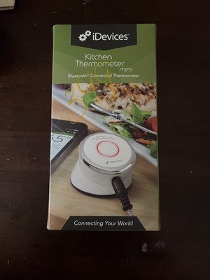 iDevices Bluetooth Kitchen Mini Thermometer Bluetooth Connected NEW