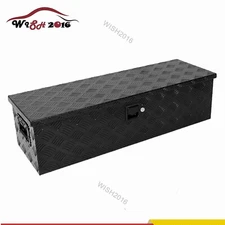 39"x13"x10" Heavy Duty Aluminum Tool Box Pick Up Truck Bed RV Trailer Toolbox