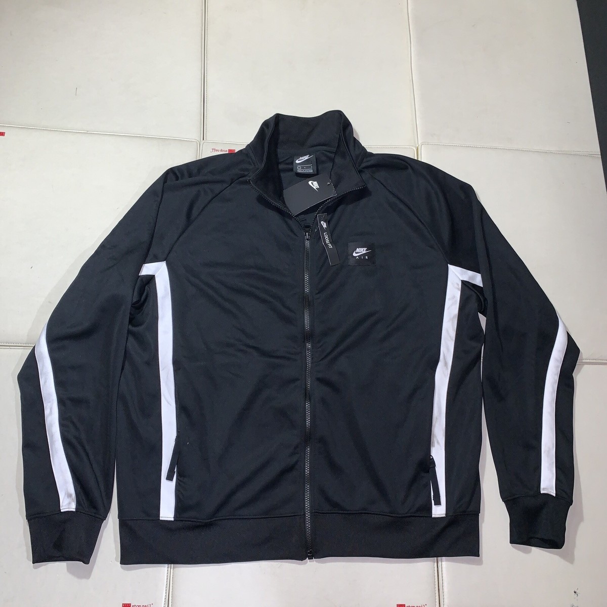 Nike AEROLAYER ブラック フード付きジャケット Nike Aerolayer Jacket | eBay